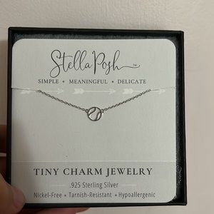 Silver Dainty Tennis Necklace